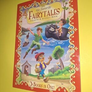 3 in 1 Fairytales Coloring book